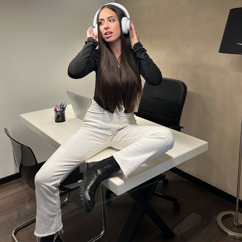 Cool Auriculares Stereo Bluetooth Cascos Smarty Blanco