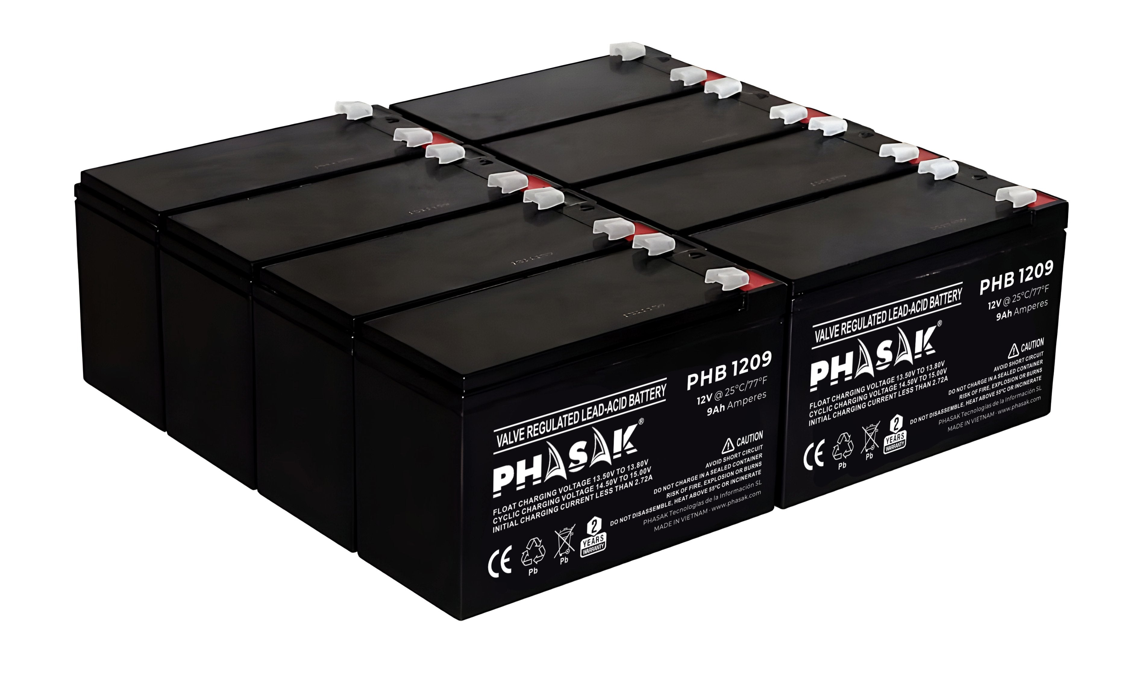 EAN 5605922047222 - Phasak PHB 1209 batería para sistema ups Sealed Lead Acid (VRLA) imagen 9