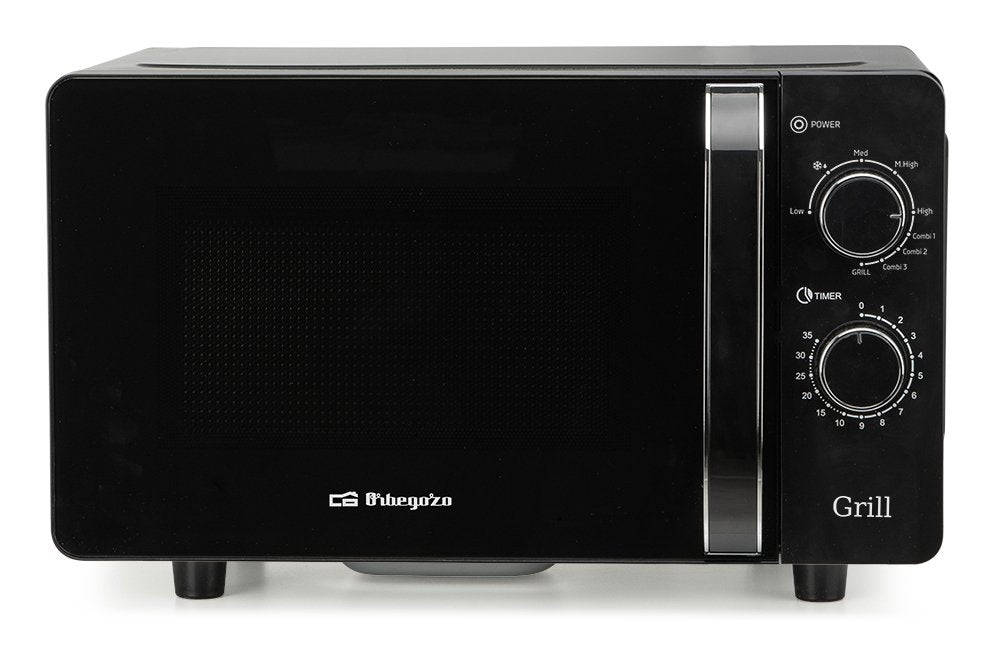 Microondas Orbegozo Mig 2071 Ce 700w Capacidad 20l Función Grill Negro