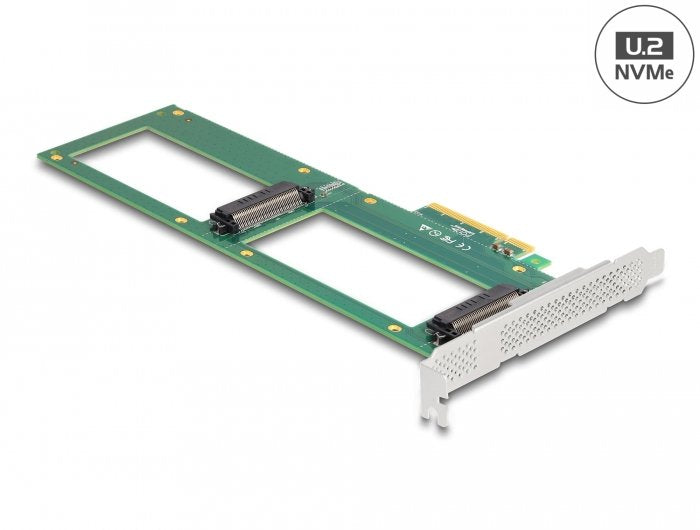 Delock Pci Express 4.0 X8 Karte 2 X Intern U.2 Nvme Sff-8639