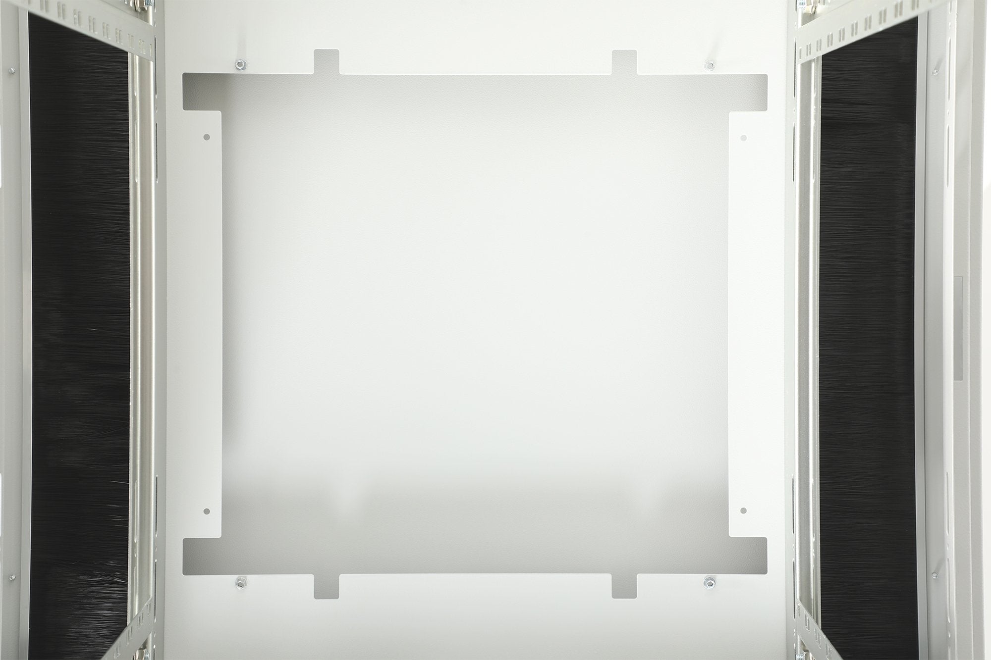 Armario De Red De 42ua Unique, 2053x800x800 Mm Puerta Frontal Acristalada Dos Hojas, Gris