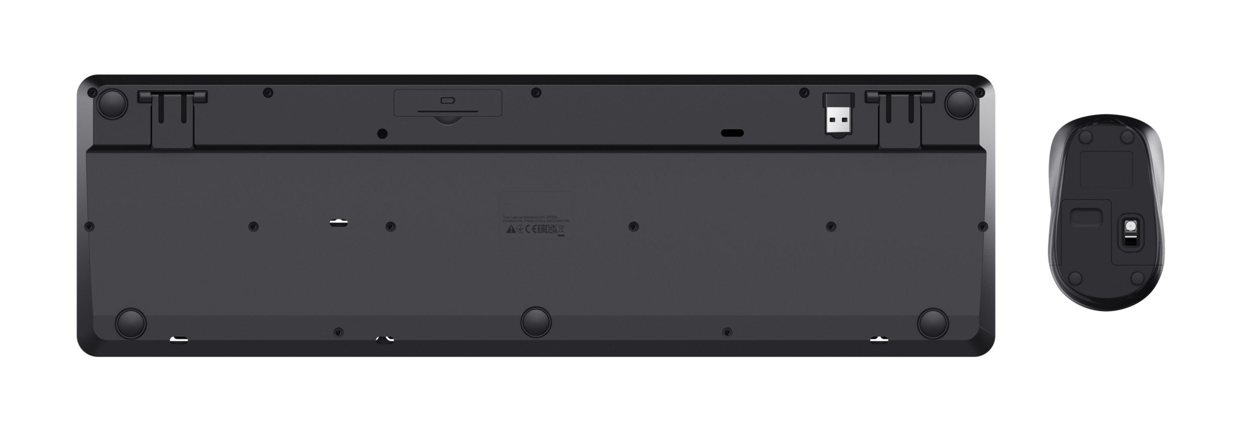 EAN 8713439250183 - Trust Ody II teclado Ratón incluido Universal RF inalámbrico QWERTY Inglés de EE. UU. Negro imagen 6