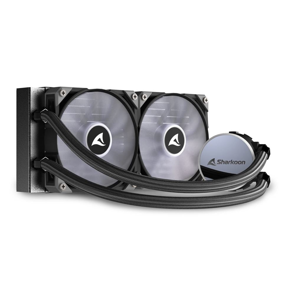 EAN 4044951037995 - Sharkoon S70 rgb Carcasa del ordenador, Procesador Sistema de refrigeración líquida todo en uno 12 cm Neg imagen 5