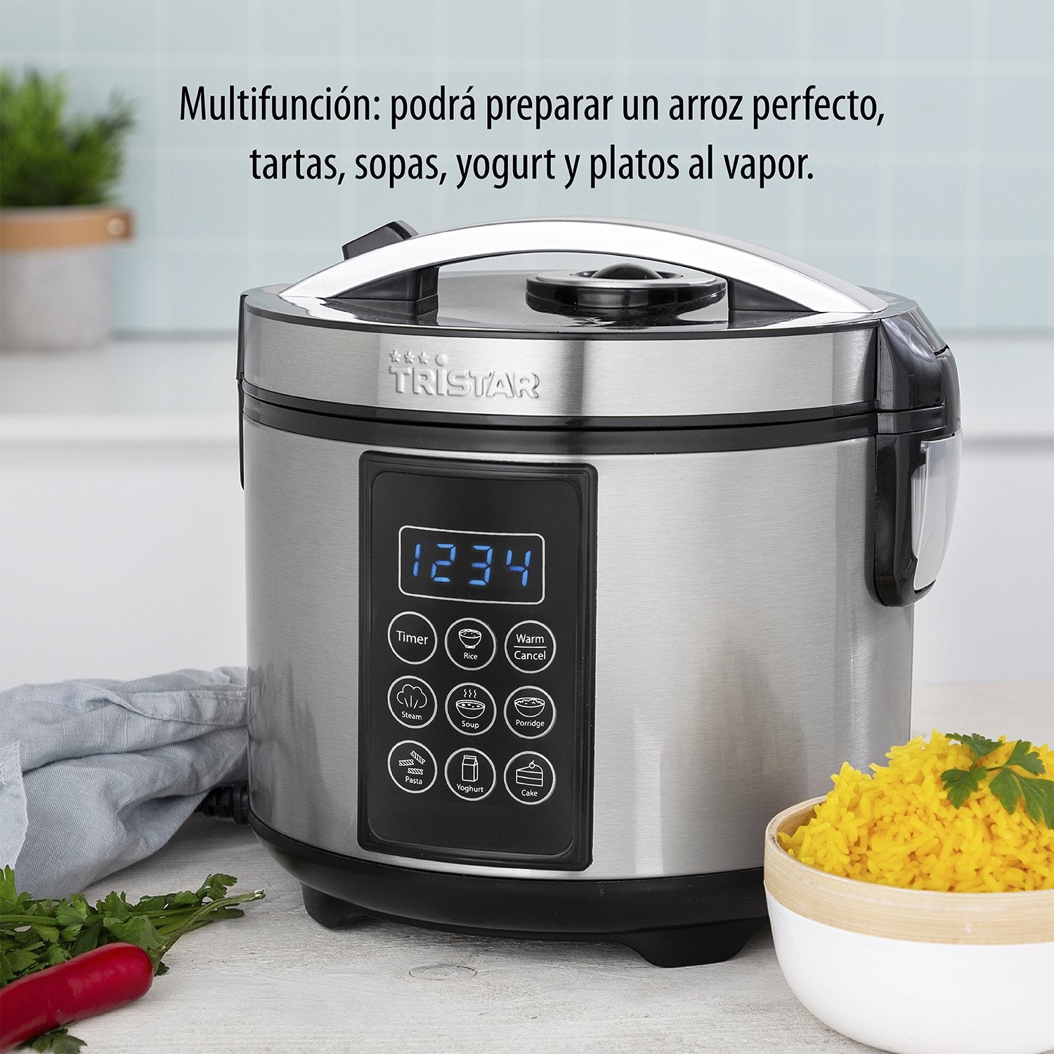 Arrocera Tristar Rk-6132 Digital Y Multicooker