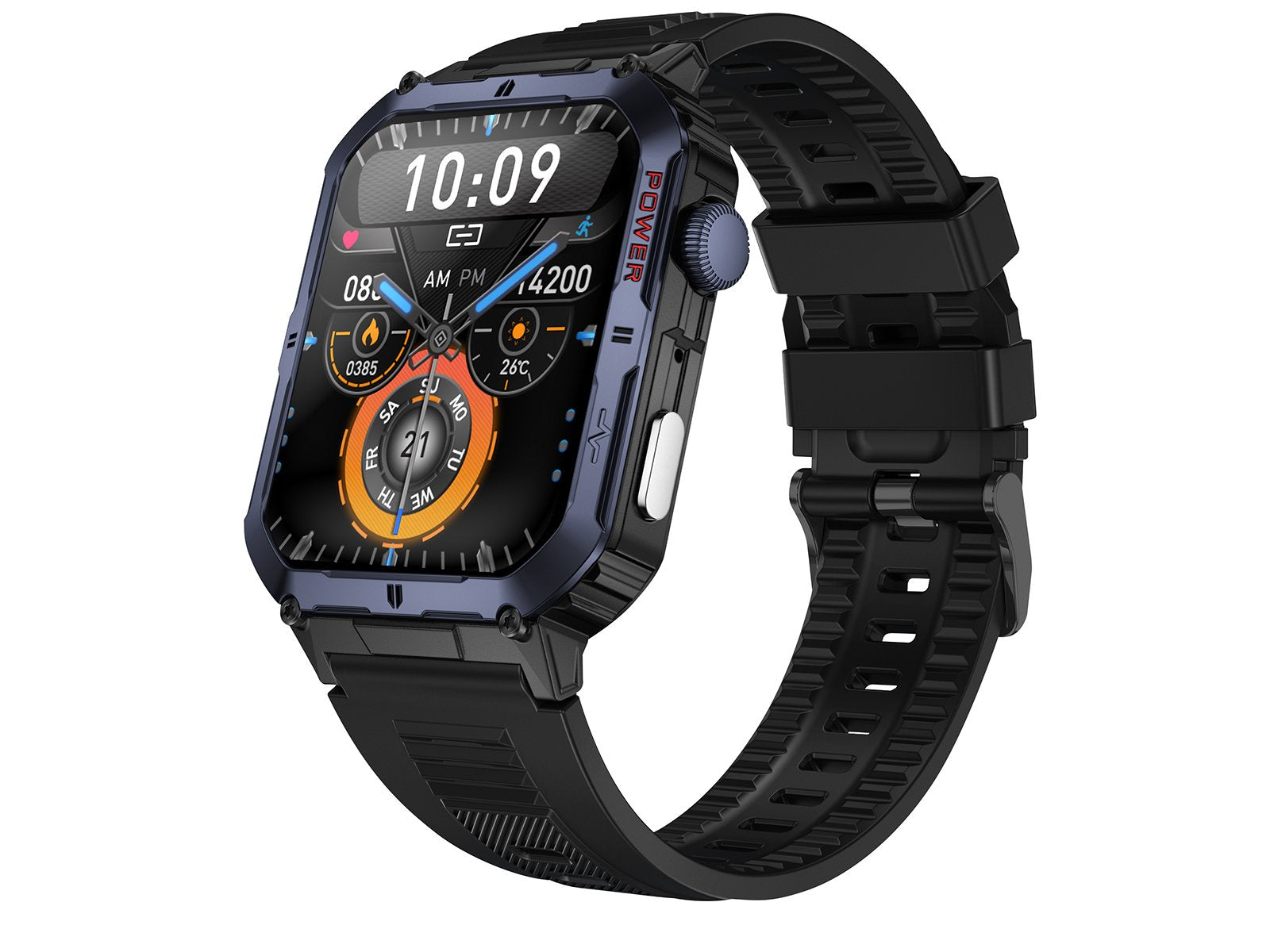 EAN 8011000041001 - Trevi T-FIT 500 S 5,23 cm (2.06") AMOLED Digital Pantalla táctil Azul imagen 1
