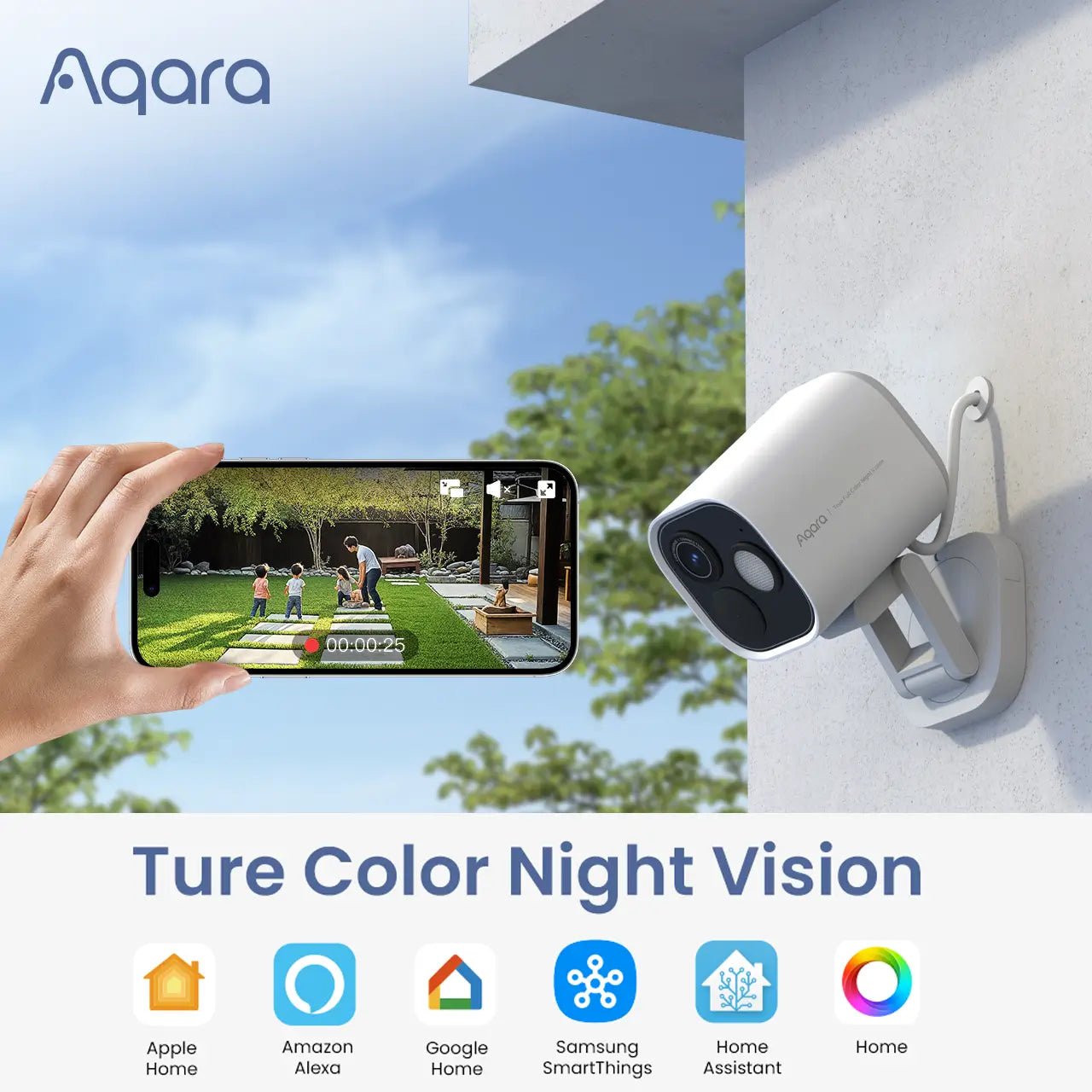 EAN 6975833358083 - Aqara Hub G5 Pro Cubo Cámara de seguridad IP Exterior 2688 x 1520 Pixeles Techo/pared imagen 3