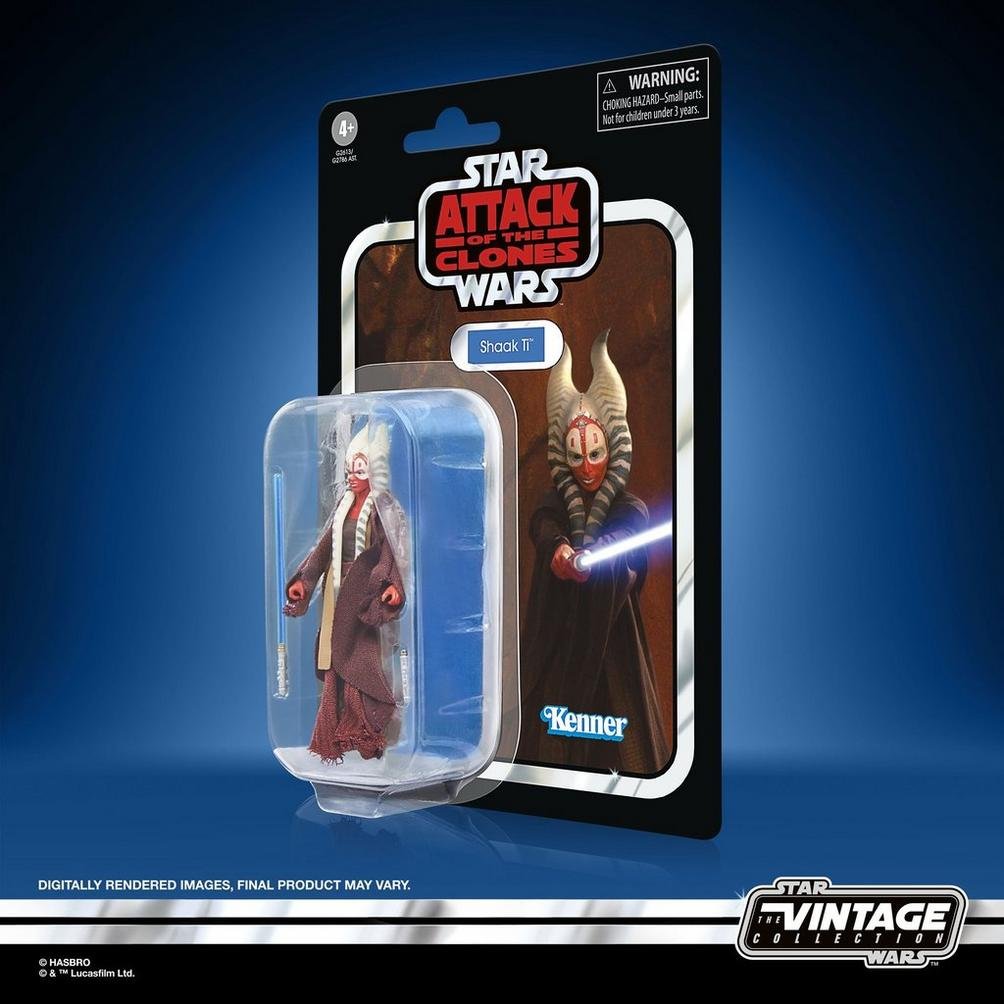 Figura Shaak Ti Attack Of The Clones Star Wars 9,5cm