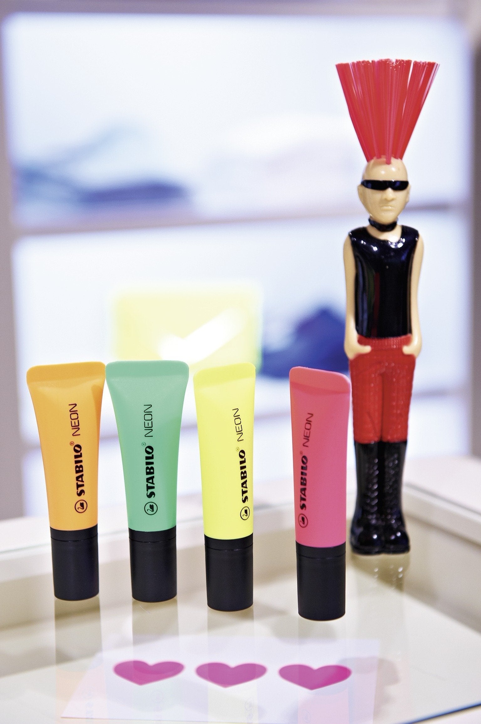 Marcador Fluorescente Stabilo Neón Verde Tecnología Anti-Secado 2 Anchos De Trazo (2+5mm)