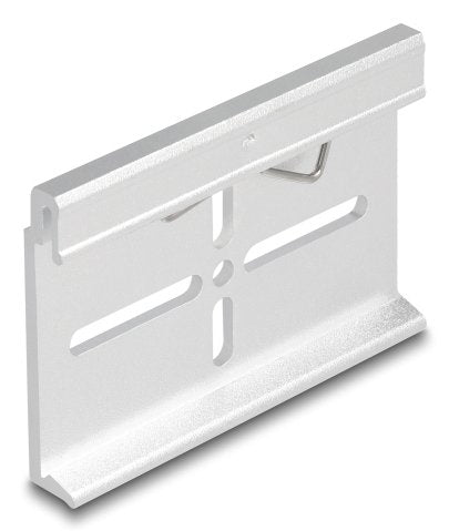 Aluminium Montageclip Für Hutschiene 70,0 X 47,8 Mm Silber
