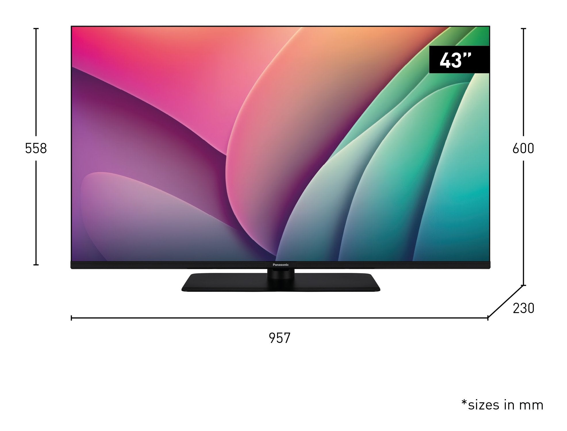 Televisor Led 43´´(108cm) Panasonic Tv-43w80aez 4k Ultra Hd