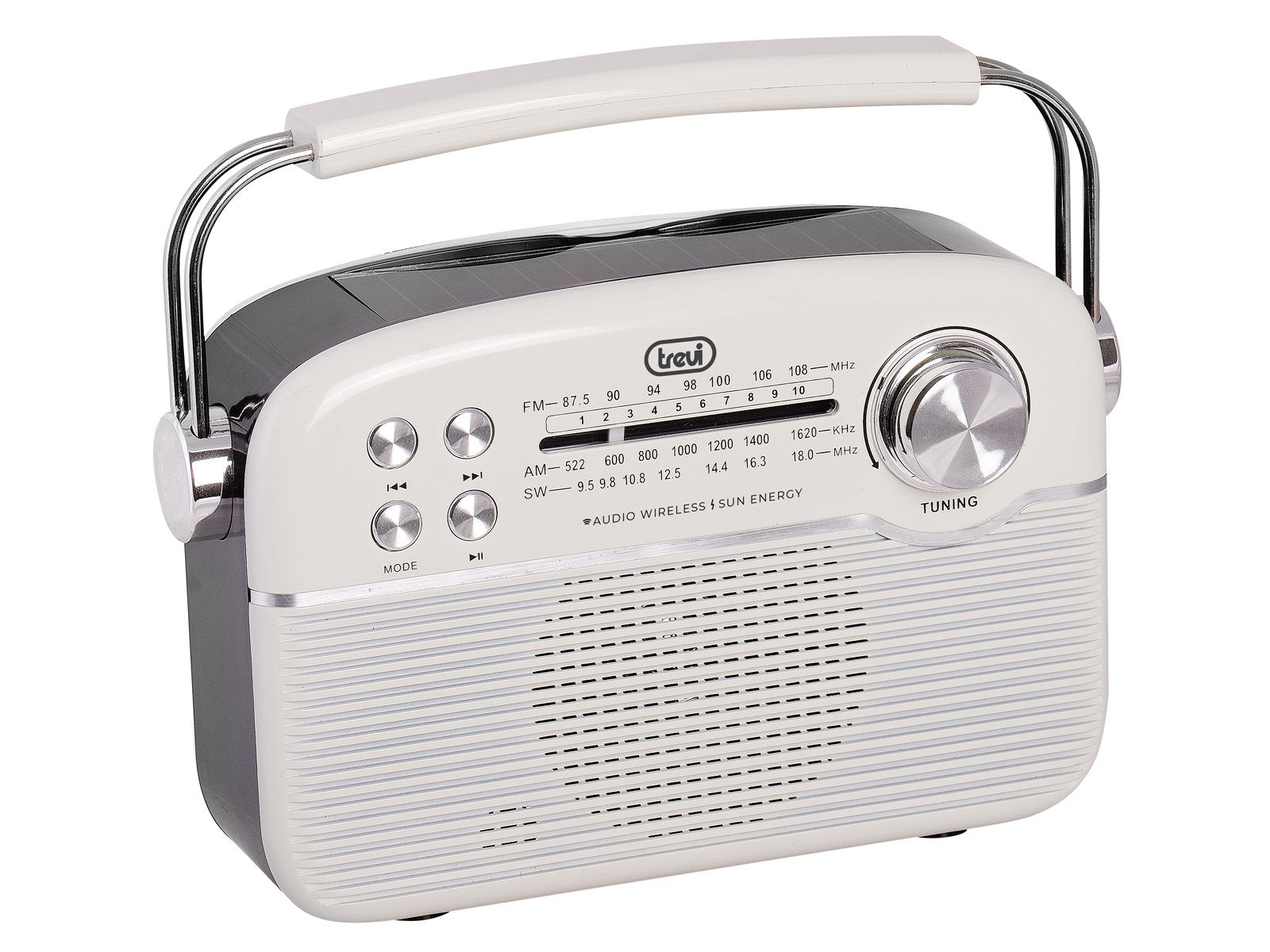 EAN 8011000041803 - Trevi RA 7F50 BT Personal Analógica Blanco imagen 4