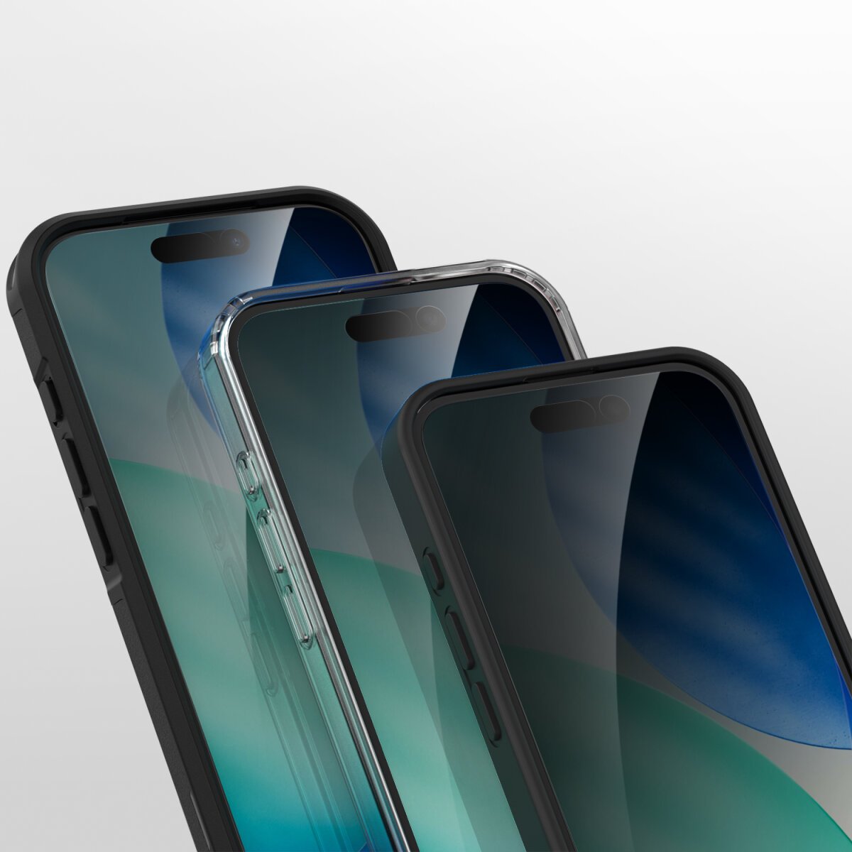 4smarts Second Glass Privacy Mit Montagerahmen Iphone 17