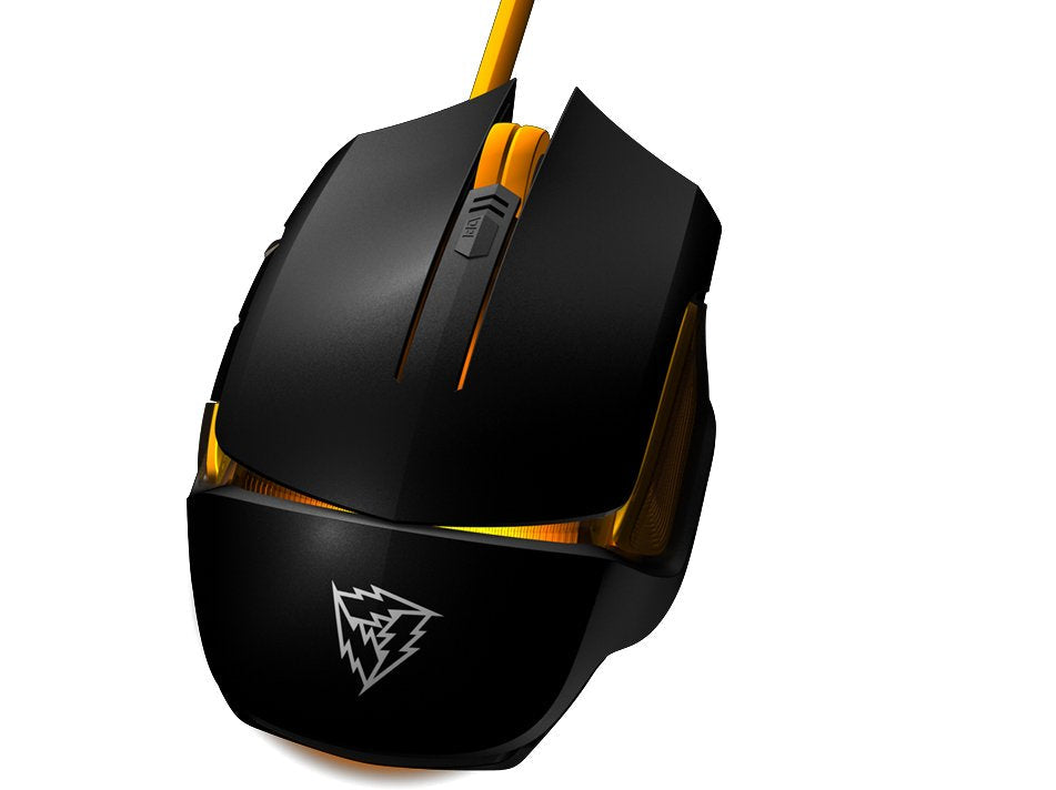 Thunderx3â Mouse Gaming Tm10or Sensor Optico Gaming 3000dpi 6 Botones Omron Gaming Switch Usb Gold-Plated