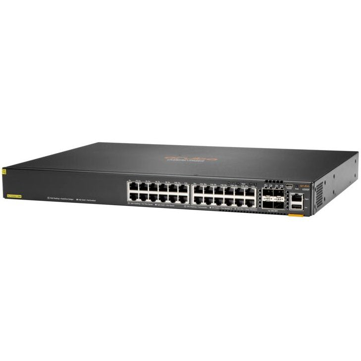 Hpe Aruba Networking Cx 6200f 24g Class-4 Poe 4sfp 370w Switch Eu