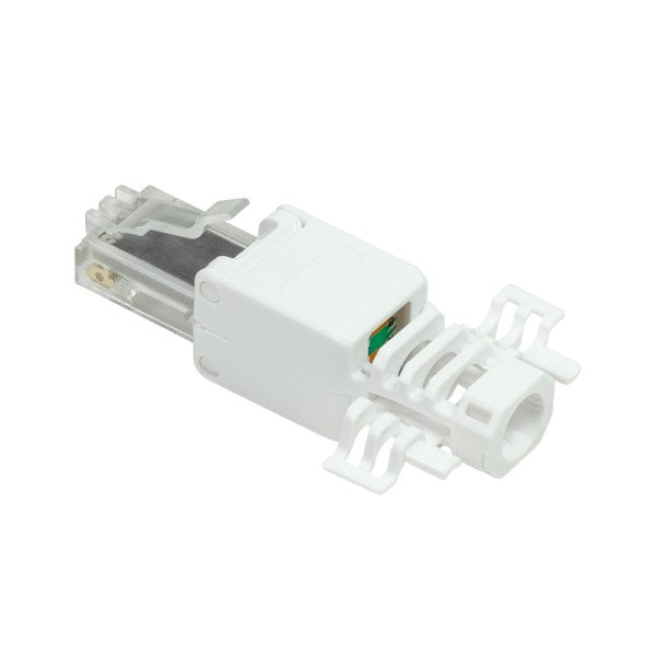 Logilink Mp0028 Conector Rj-45 Transparente, Blanco