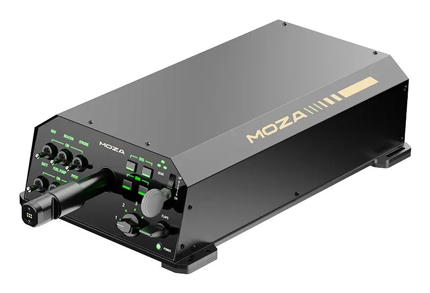 Moza Racing Ay210 Yoke Base, Flight Base, Negro, Metal, 1000 Hz, 9 Nm, - Microsoft Flight Simulator 2024 - Microsoft Flight Simulator 2020 - Microsoft Flight Simulator X...