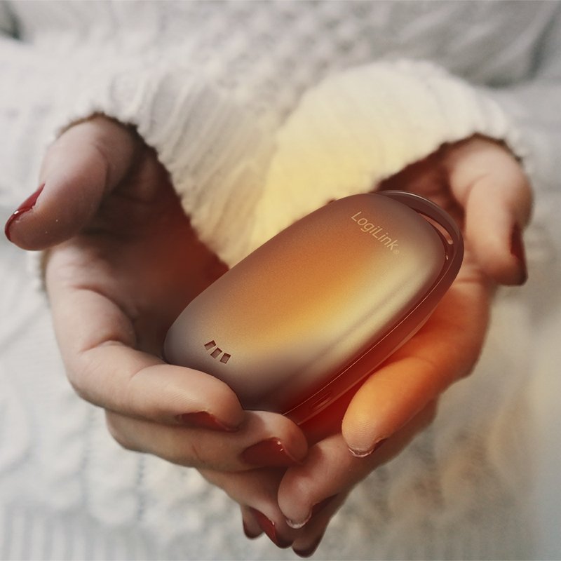 Logilink Powerbank 4000mah, 1xusb-A, Calentador De Manos, Gris Metal