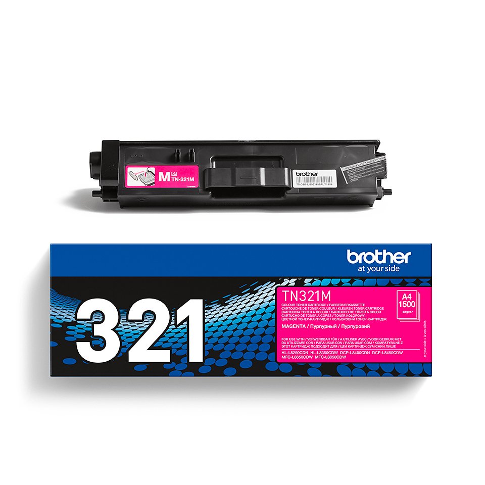 EAN 4977766734998 - Brother TN-321M cartucho de tóner 1 pieza(s) Original Magenta imagen 2
