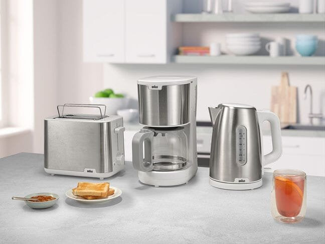 Tostadora Braun Purshine Ht 1510 Blanca