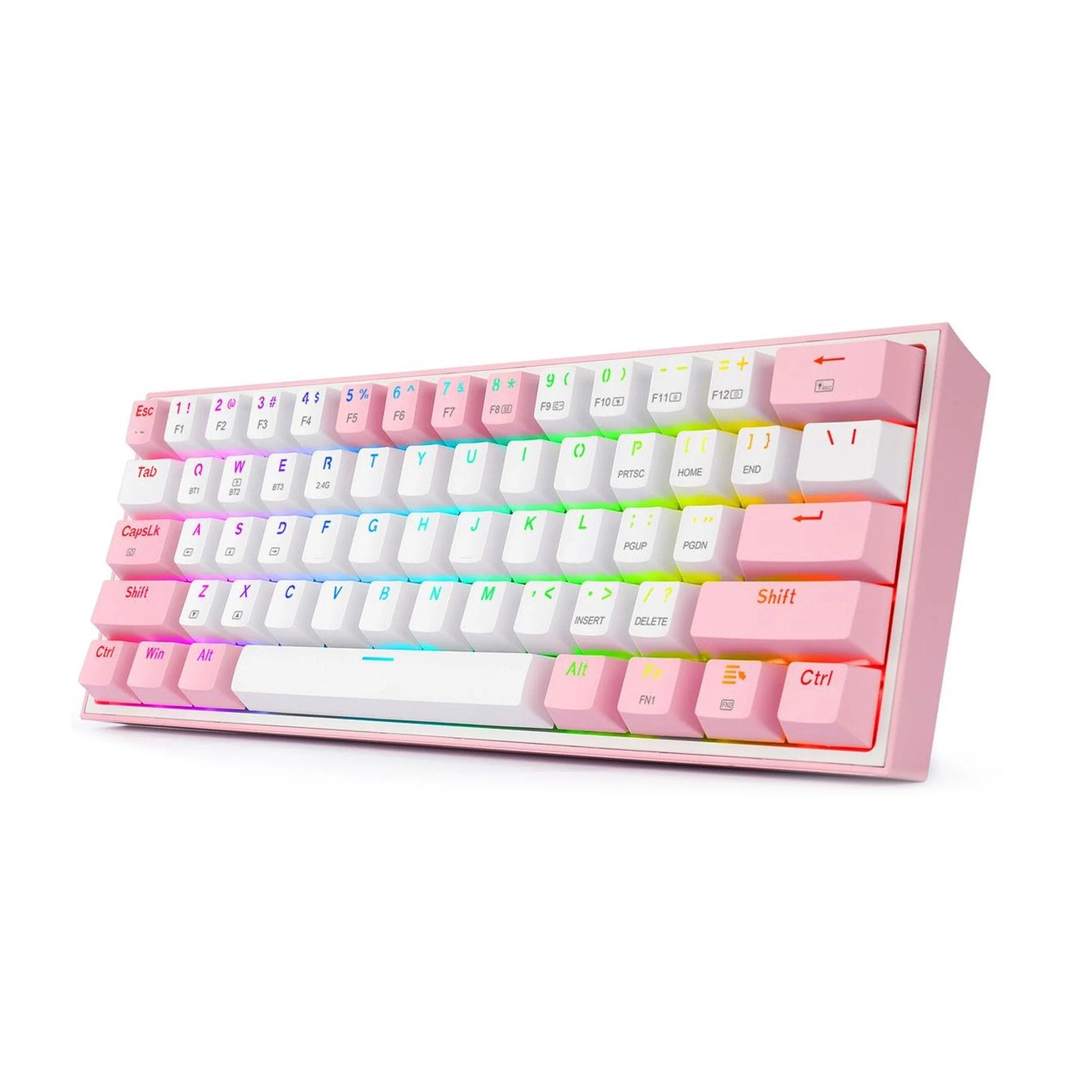 EAN 6950376706669 - REDRAGON K616 Fizz Pro white/pink teclado USB + RF Wireless + Bluetooth Rosa, Blanco imagen 3