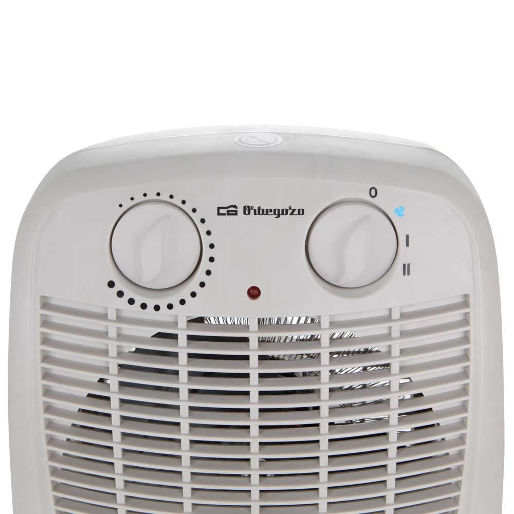 Orbegozo Fh 7000 Calefactor Baño Ip-21 - Potencia 2000w - 2 Niveles Calefaccion - Modo Ventilador - Termostato