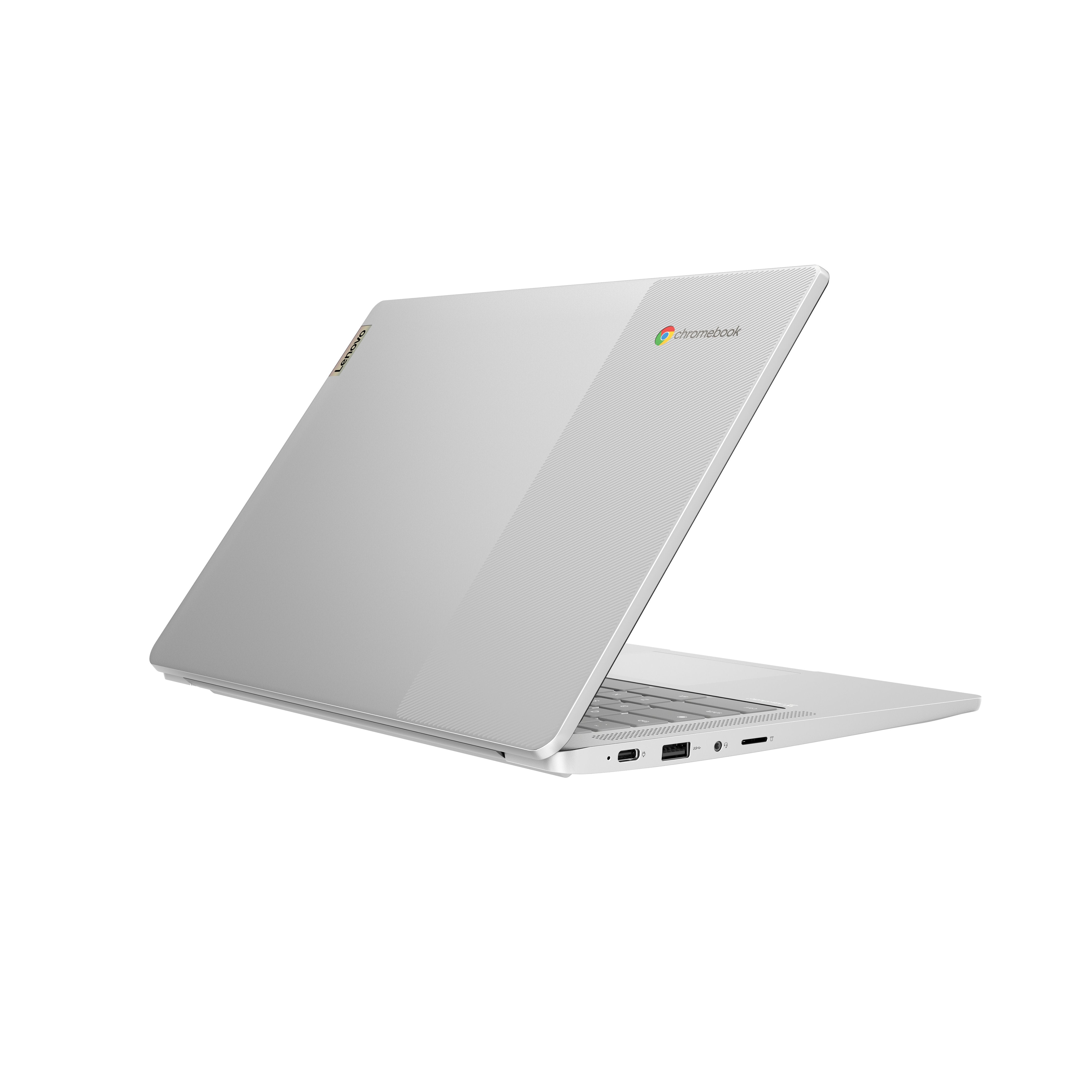 Lenovo Ideapad Slim 3 14m868 Chromebook 35,6 Cm (14") Full Hd Mediatek 8 Gb Lpddr4x-Sdram 128 Gb Emmc Wi-Fi 6 (802.11ax) Chromeos Gris