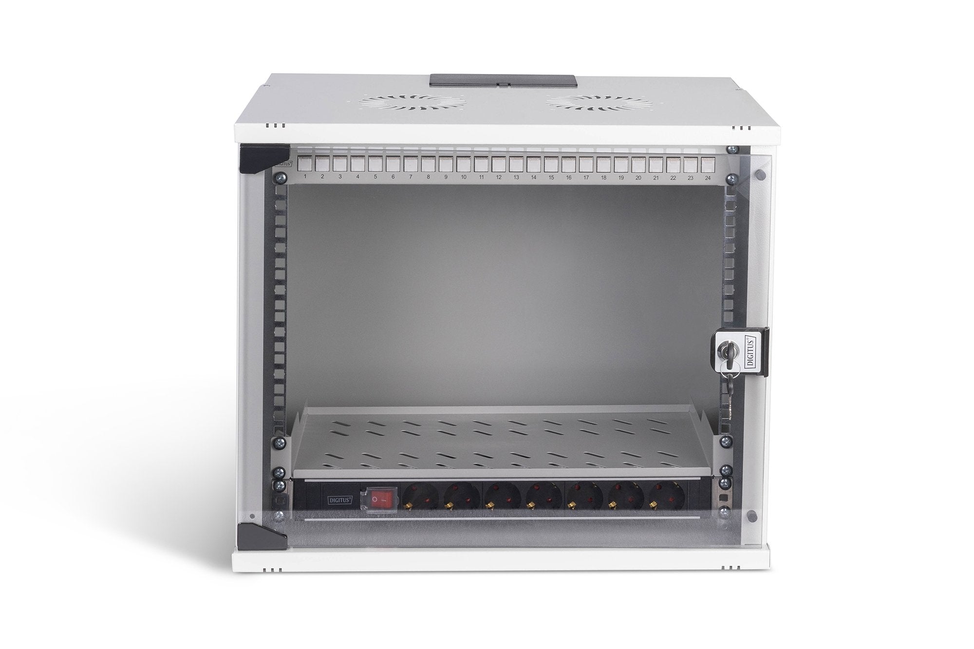 EAN 4016032499602 - Digitus DN-49204-SET armario rack Bastidor de pared Gris imagen 3