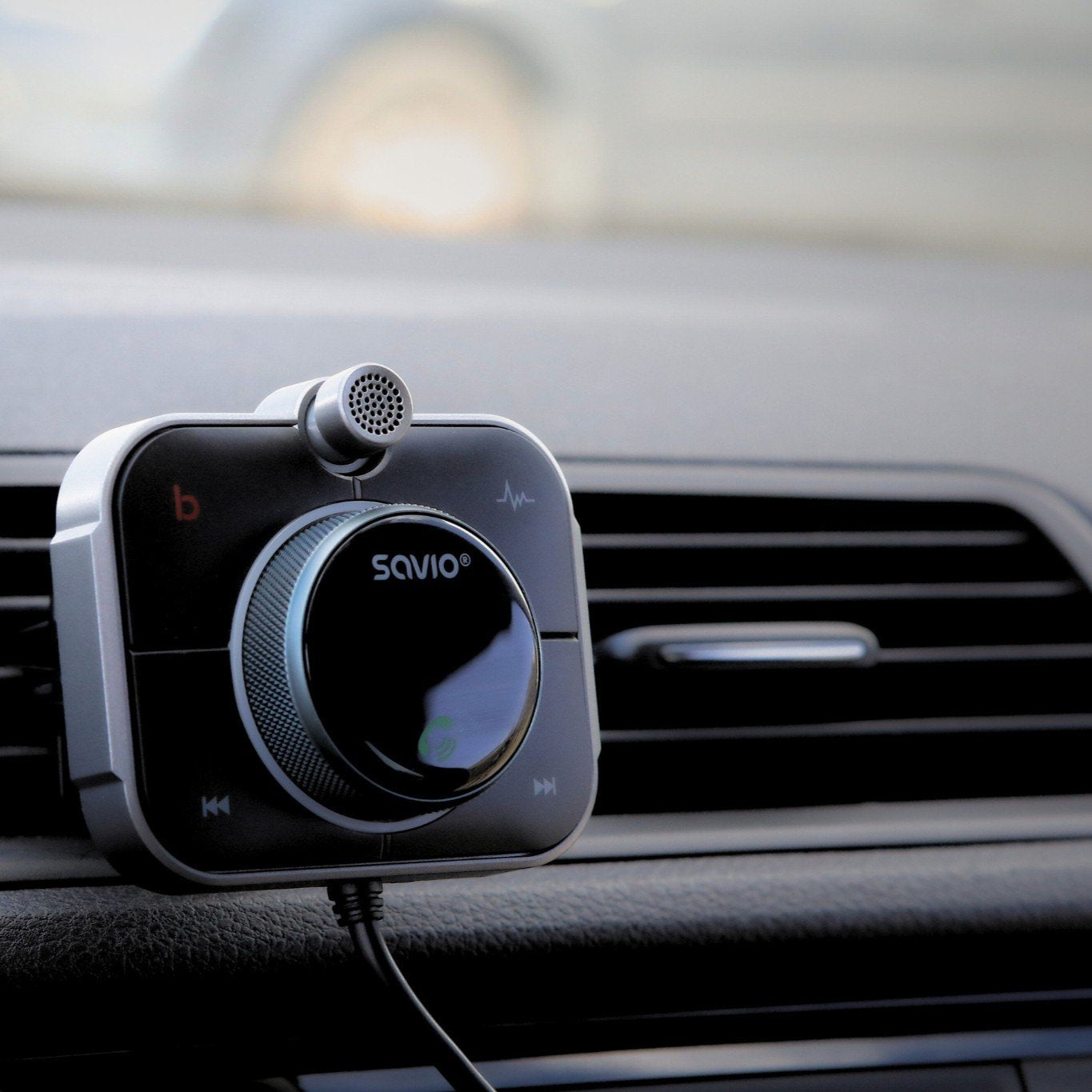 EAN 5901986047810 - Savio TR-14 Transmiter FM z Bluetooth i ładowarką PD 87,6 - 107,9 MHz Bluetooth/USB Negro imagen 14