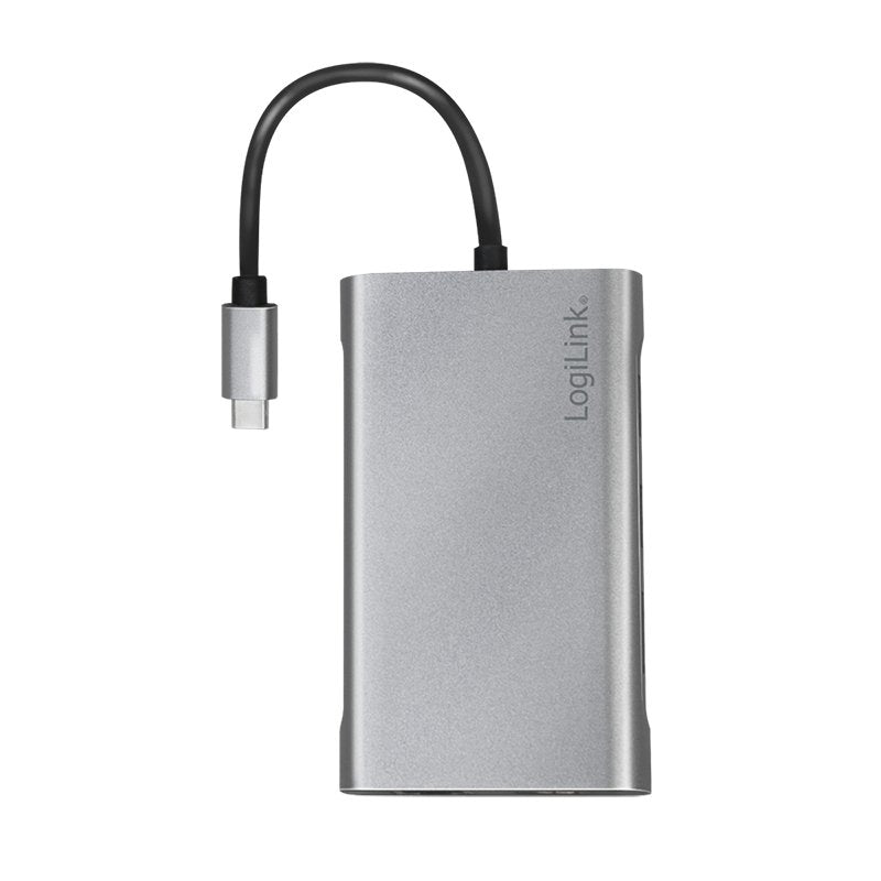 EAN 4052792064704 - LogiLink UA0382 base para portátil y replicador de puertos Alámbrico USB 3.2 Gen 1 (3.1 Gen 1) Type-C Pla imagen 2