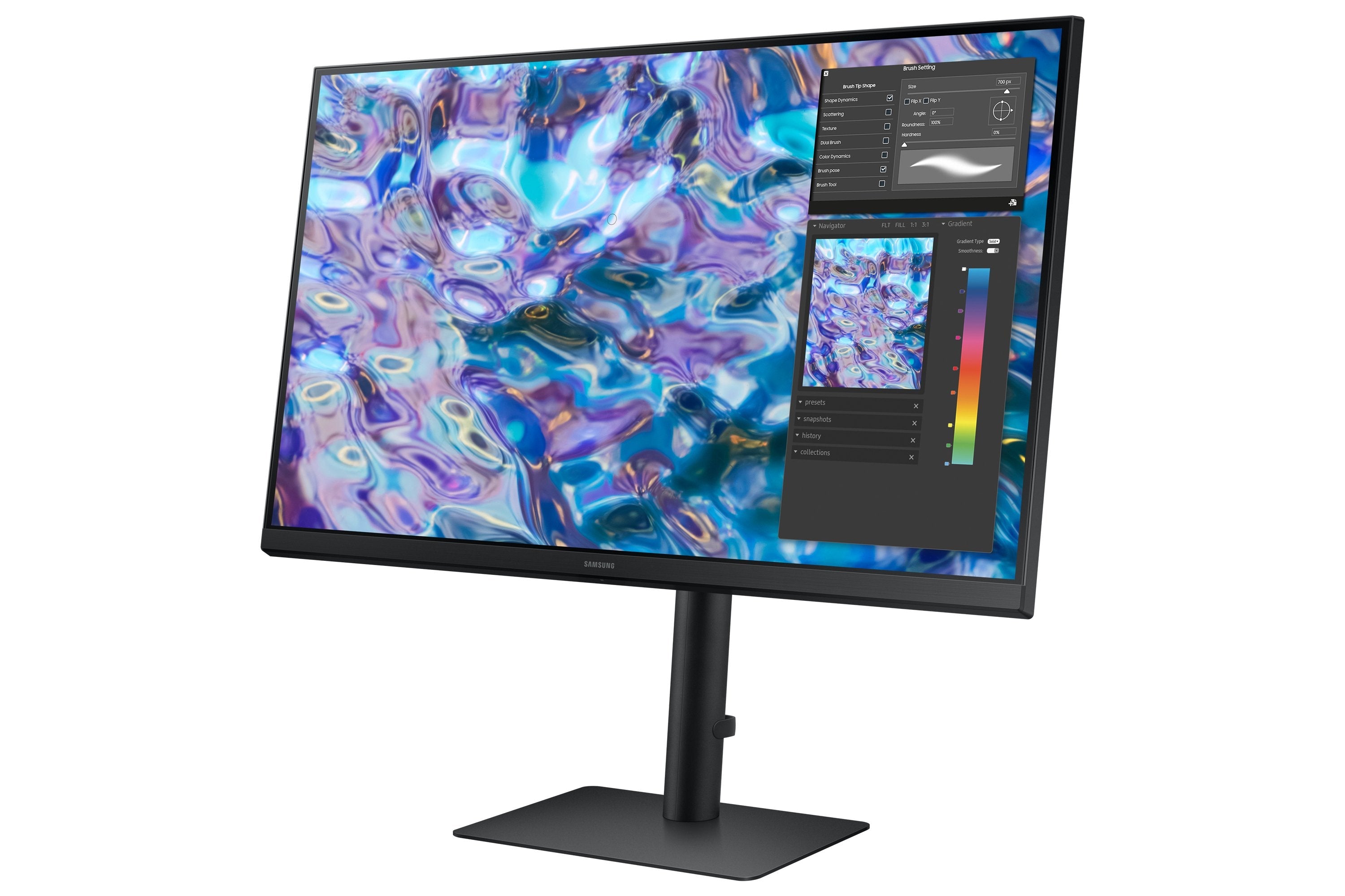 Monitor Samsung Serie 6 68,0cm S27b610equ 16:9 27" Quad Hd Ips Negro