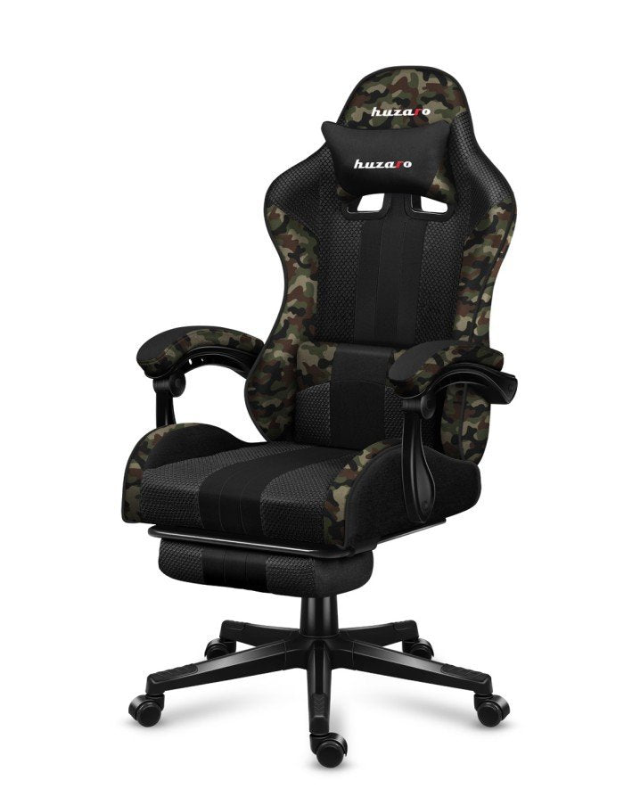 EAN 5903796011548 - Huzaro FORCE 4.7 Silla para videojuegos de PC Asiento (de seguridad) de butaca Negro, Camuflaje imagen 4