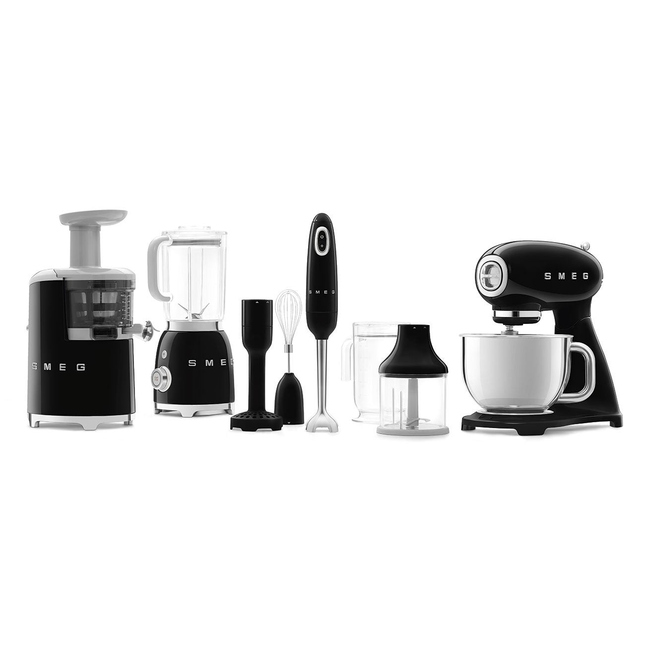 EAN 8017709269142 - Smeg SMF03BLEU batidora Batidora de varillas 800 W Negro imagen 10
