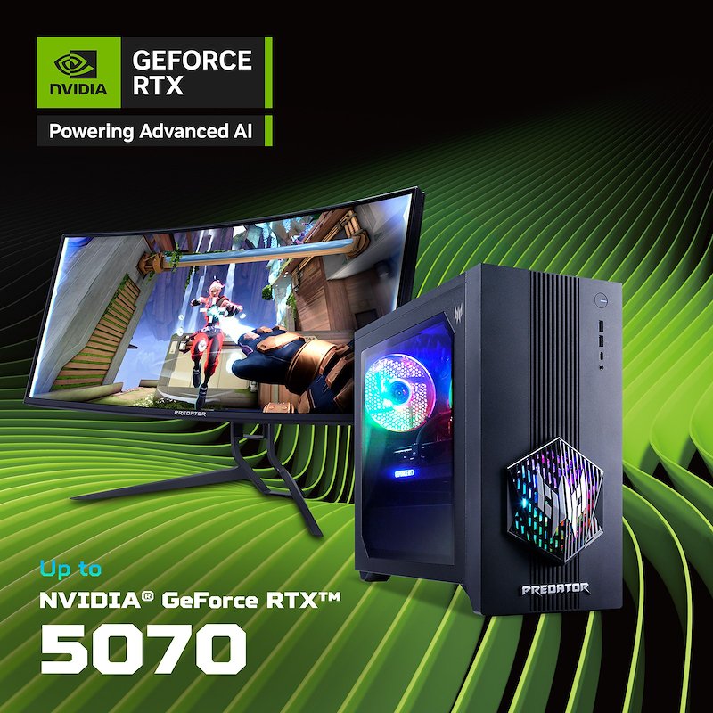 Acer Predator Orion 3000 5-255f 16gb 512gbssd Rtx5060 8gb W11h