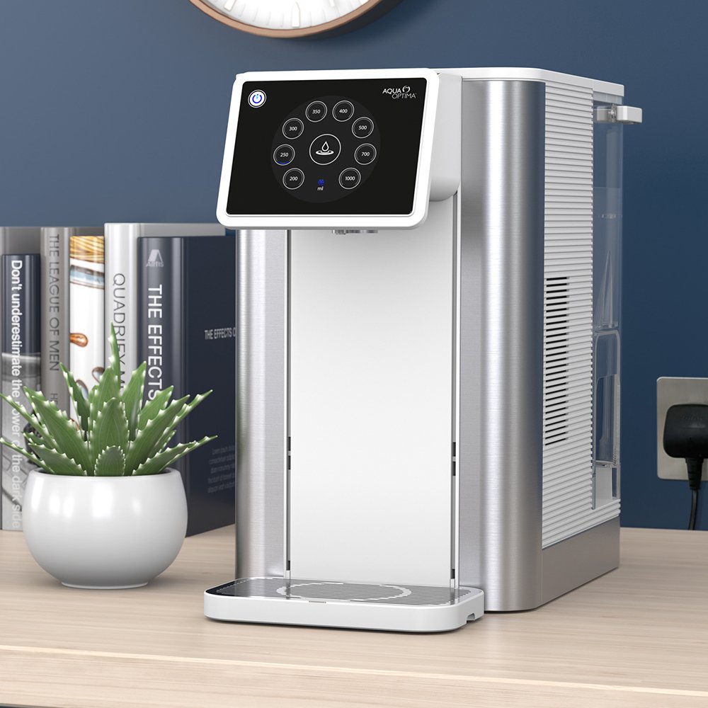 Dispensador De Agua Aqua Optima Aurora Auc111 2100w Capacidad 3.8l