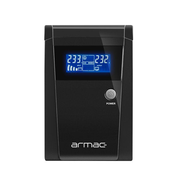 EAN 5901969406610 - Armac O/1500E/LCD sistema de alimentación ininterrumpida (UPS) Línea interactiva 1,5 kVA 3 salidas AC imagen 3