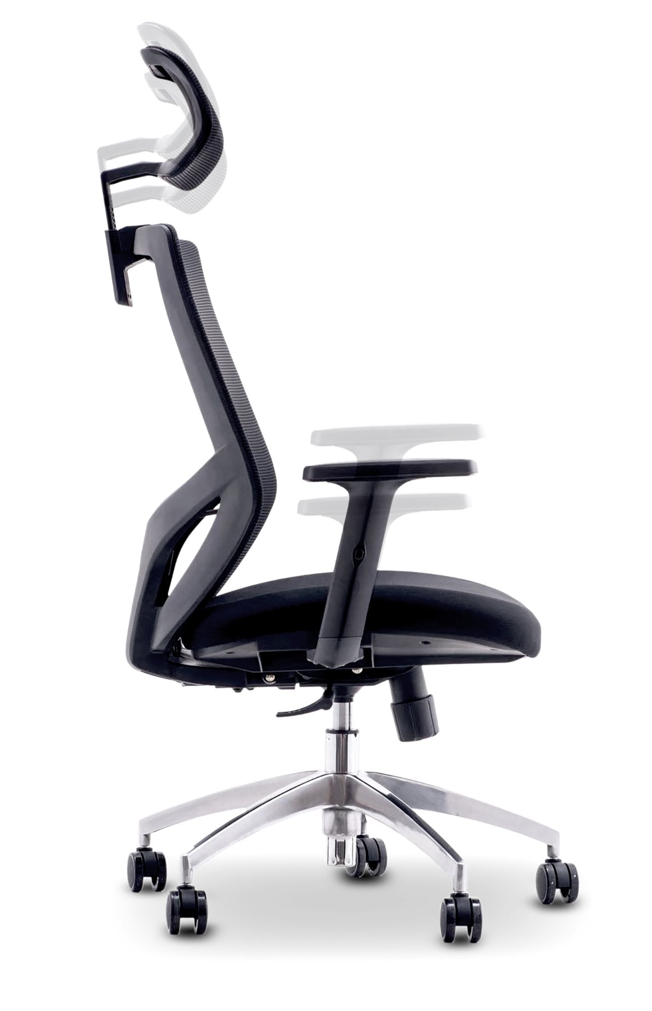 EAN 3760170880709 - Urban Factory ADJUSTABLE WORKING CHAIR Correa de seguridad Respaldo de malla imagen 7