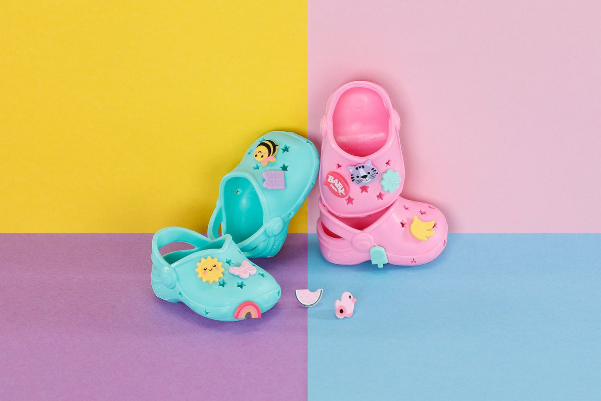 Zapf Creation Baby Born Badeschuhe Con Pins 2 Par 43cm 842010