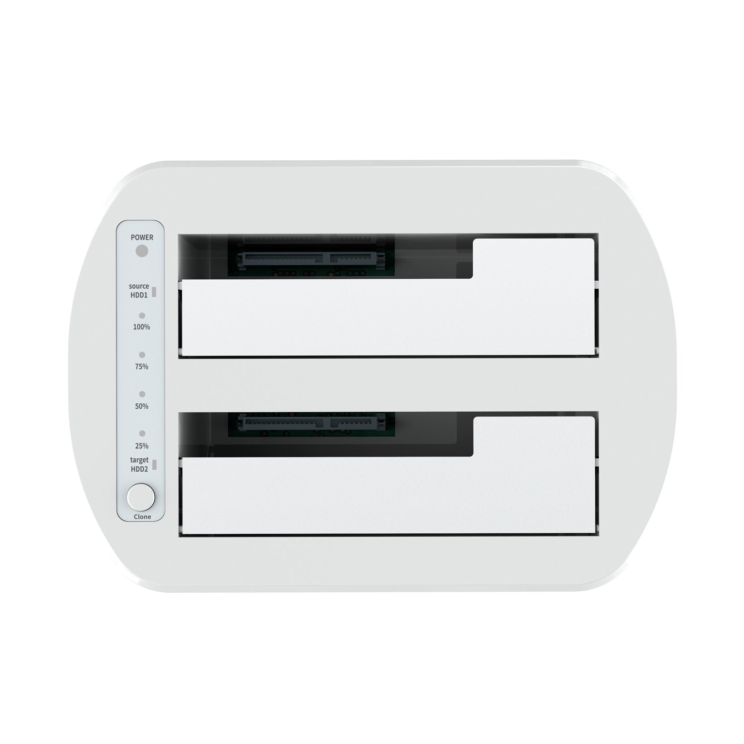 Aisens Docking Station Para Discos Duros Usb 3.0/3.1 Gen1 - Clone - Blanco