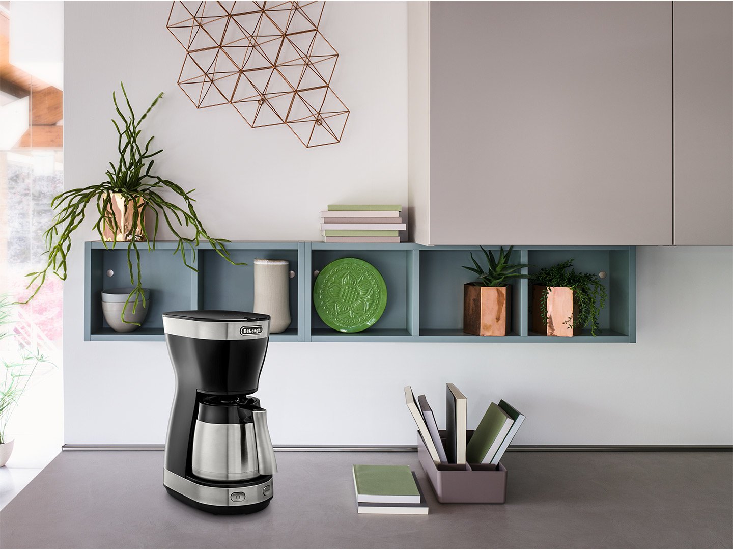 De'Longhi Dedica Style Icm 16710 Cafetera Eléctrica Combinada 1,25 L