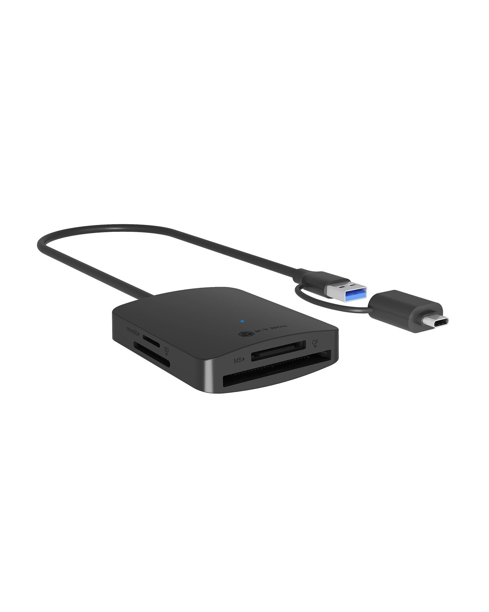 EAN 4250078174592 - ICY BOX IB-CR302-CU3 lector de tarjeta USB 3.2 Gen 1 (3.1 Gen 1) Type-A Negro imagen 1