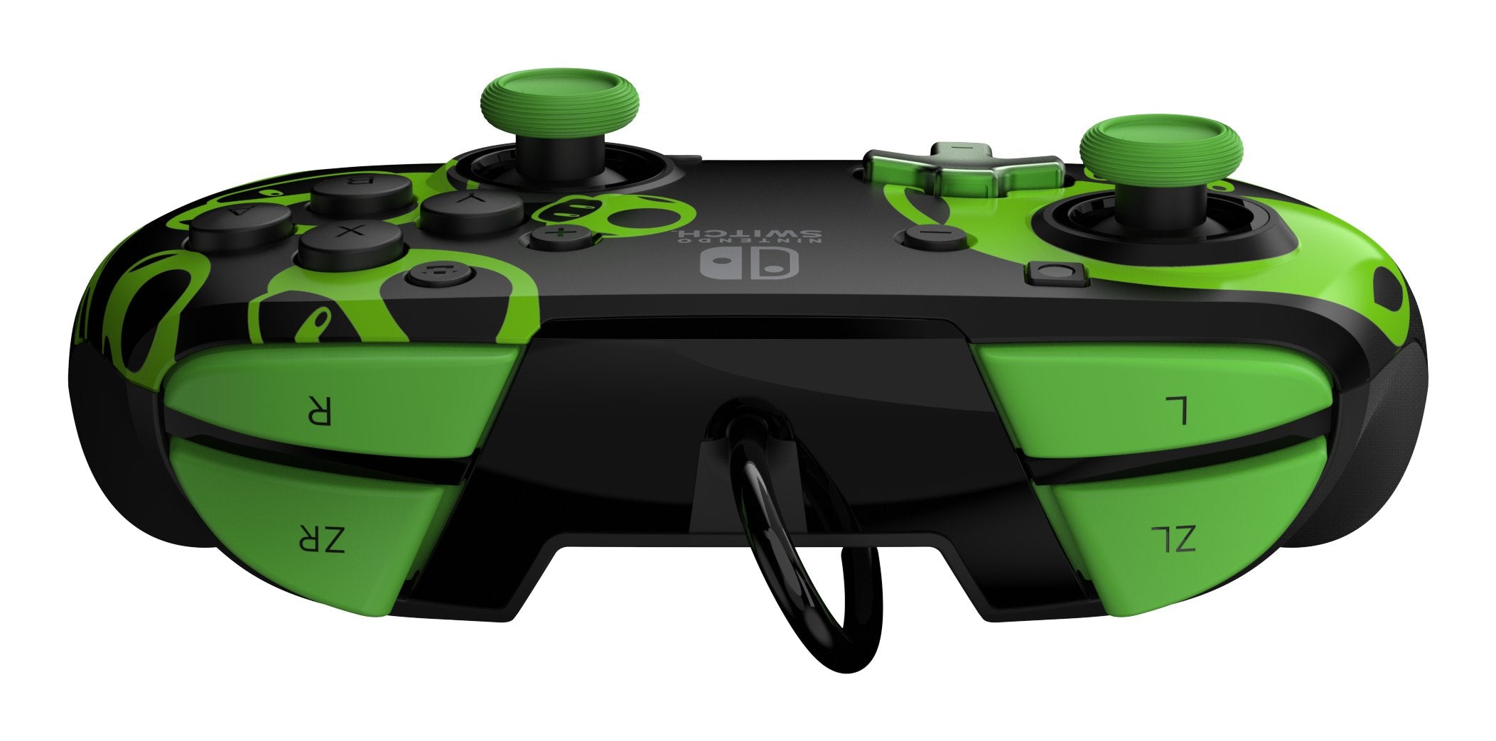 EAN 0708056070328 - PDP REMATCH: 1-Up Glow in the Dark Negro, Verde USB Gamepad Analógico/Digital Nintendo Switch, Nintendo S imagen 7
