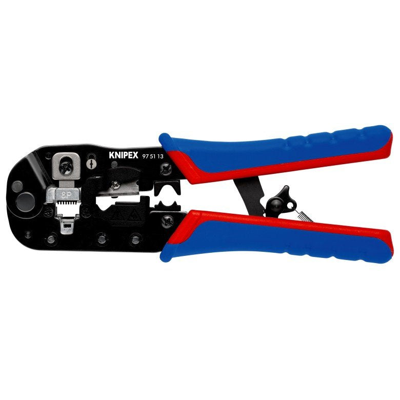 Knipex 97 51 13 Crimpadora Herramienta Para Prensar Negro, Azul, Rojo