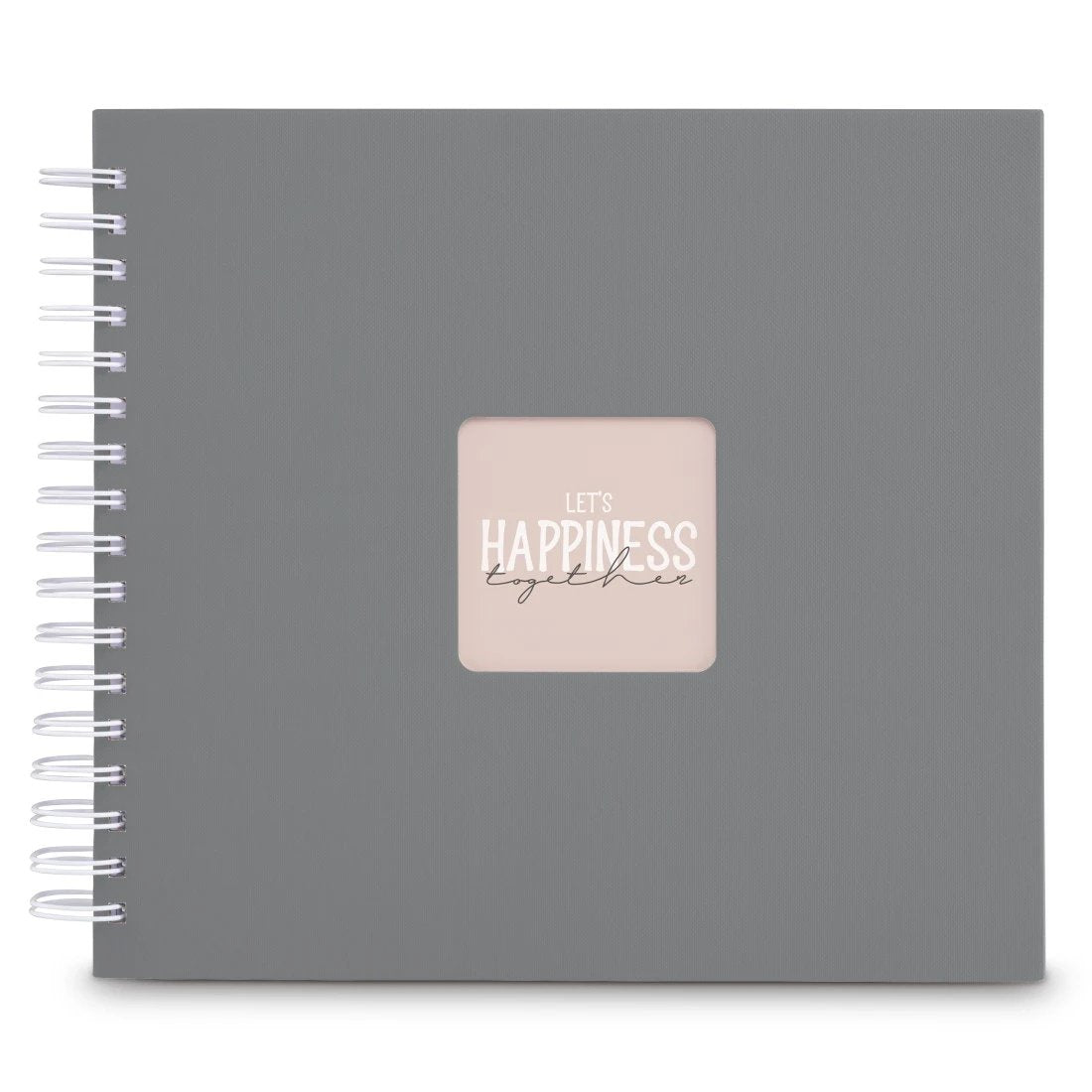 Hama Fine Art Spiral Steingrau 28x24 50 Weisse Seiten 9837