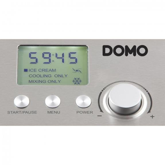 Domo Do9201i - Kompressor Eismaschine - 2 L - Lcd - Acero Inoxidable
