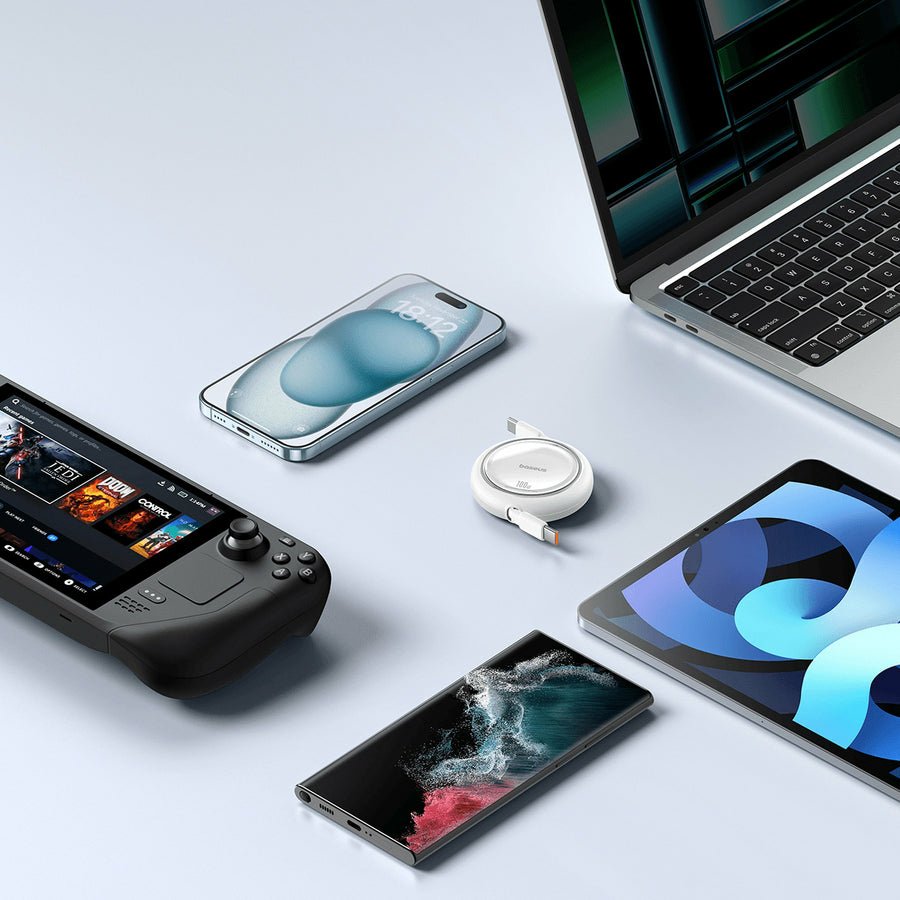 EAN 6932172647520 - Baseus Free2Pull cable USB 1 m USB C Blanco imagen 6