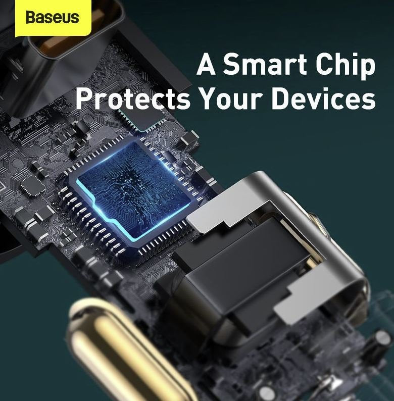 EAN 6953156206694 - Baseus CCBT-C0G cargador de dispositivo móvil Teléfono móvil Gris Encendedor de cigarrillos Carga rápida imagen 2