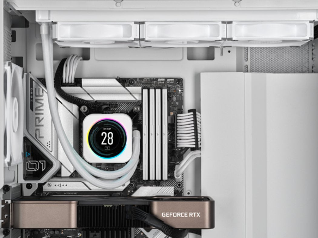 Ventilador Corsair 140*140*25 Af140 Elite Fluid Dynamic White