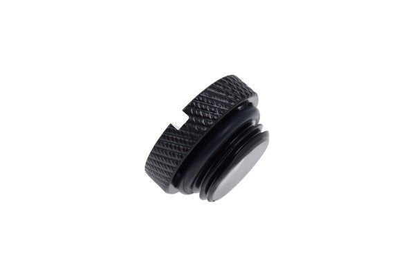 Tapon Liquida Alphacool Eiszapfen Screw Negro Rosca 1/4 / Laton 1011181