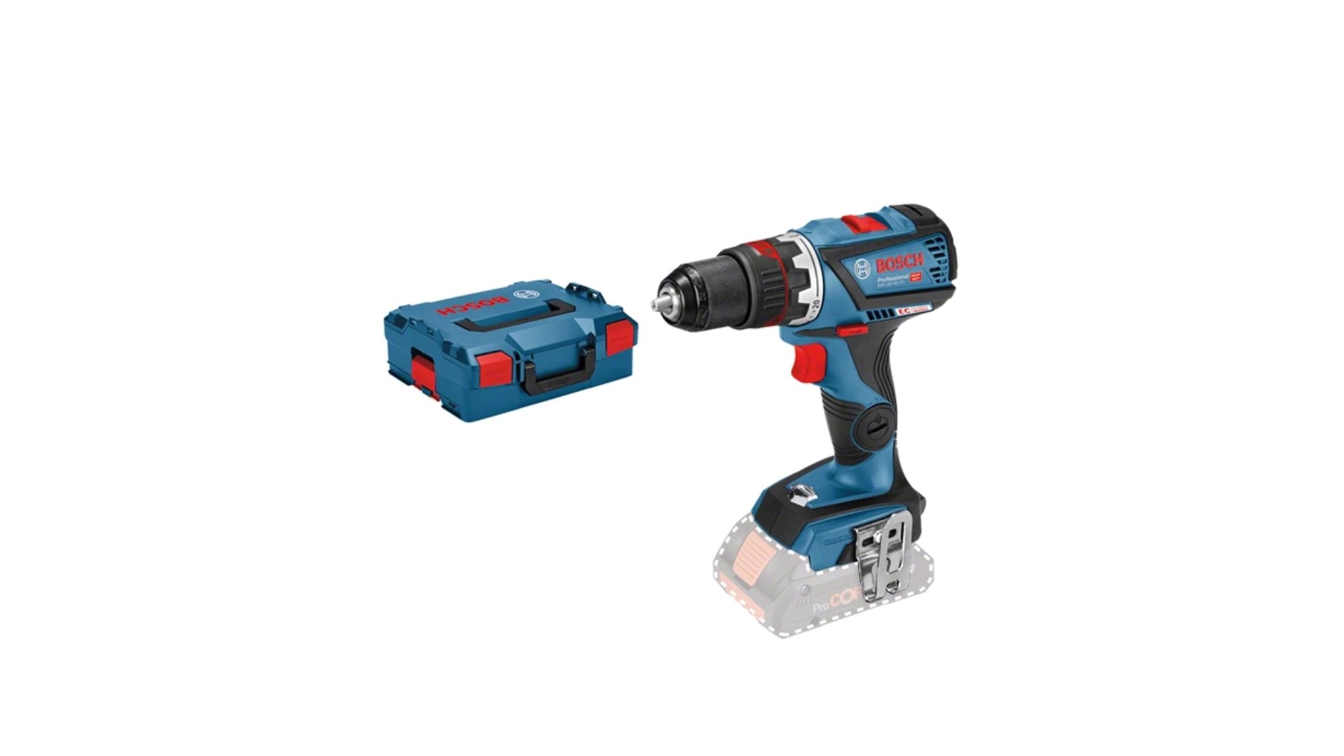 EAN 3165140906081 - Bosch GSR 18V-60 FC 1900 RPM Negro, Azul, Rojo imagen 1