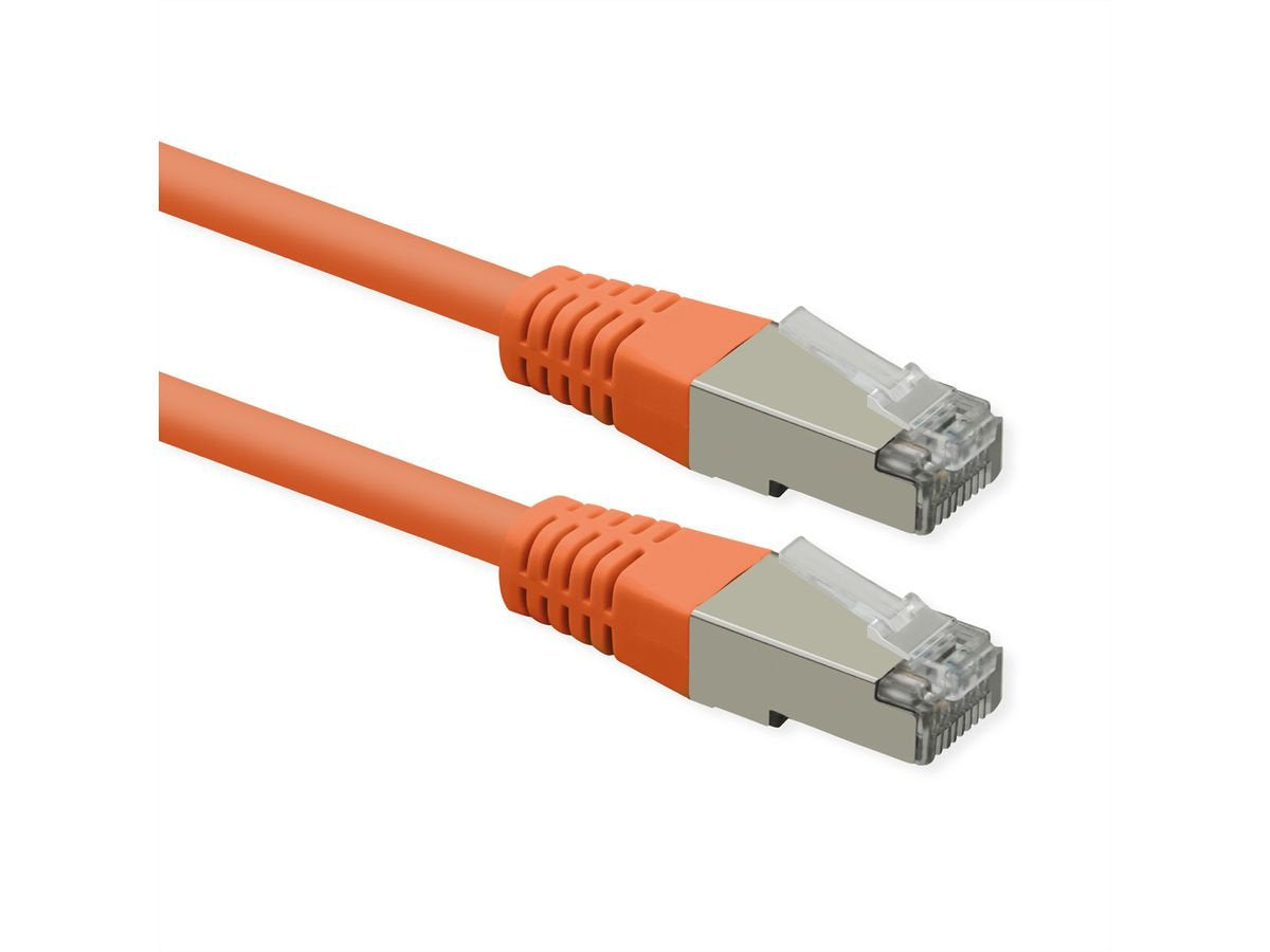 Kab Roline Cable De Red Cat.6 Class E Poe S Ftp Pimf Naranja 5m